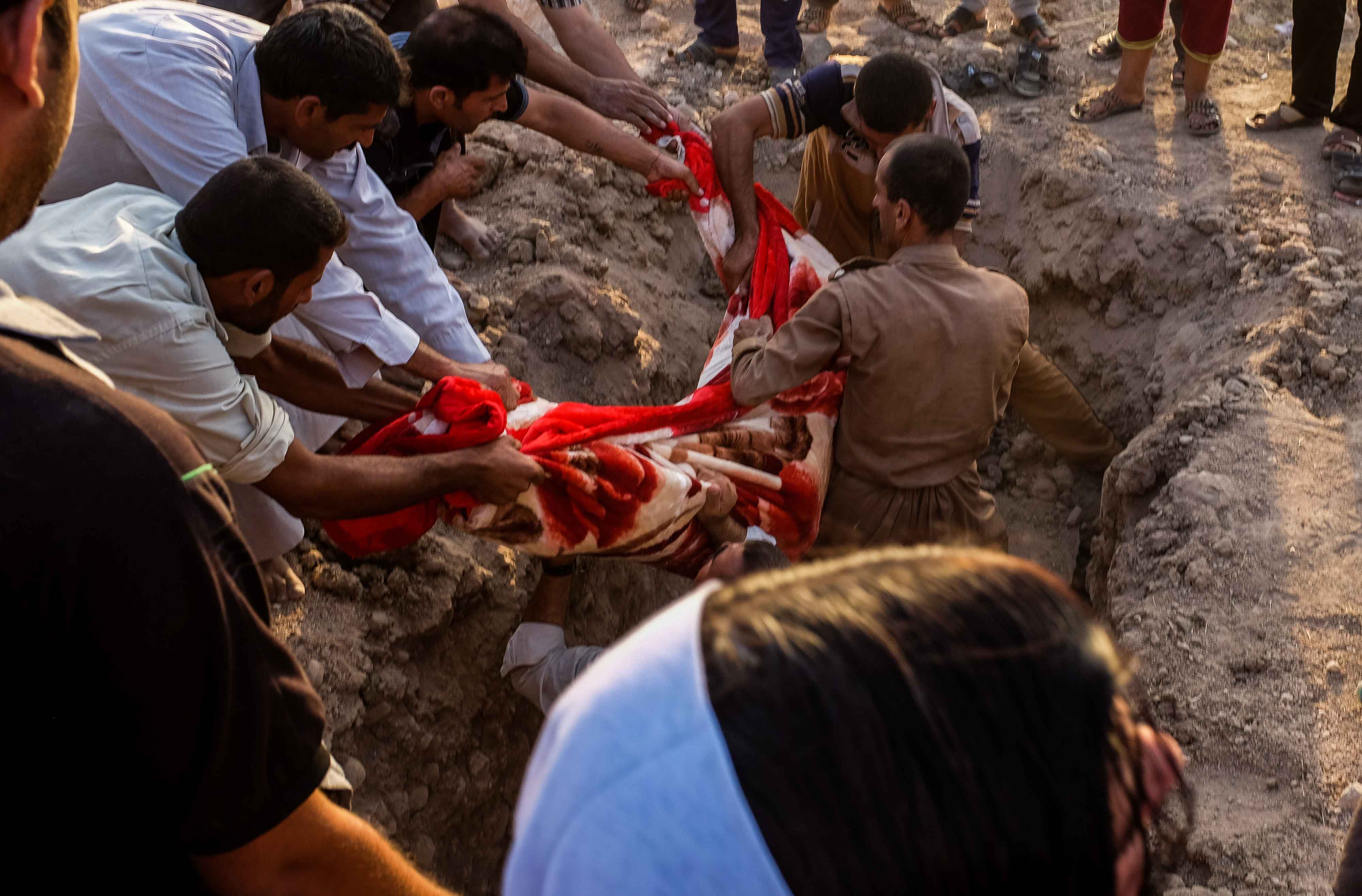 Yazidi-Burial
